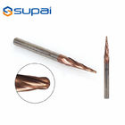 4mm 30 Degree Tapered Ball End Mill Tungsten Carbide For Aluminum