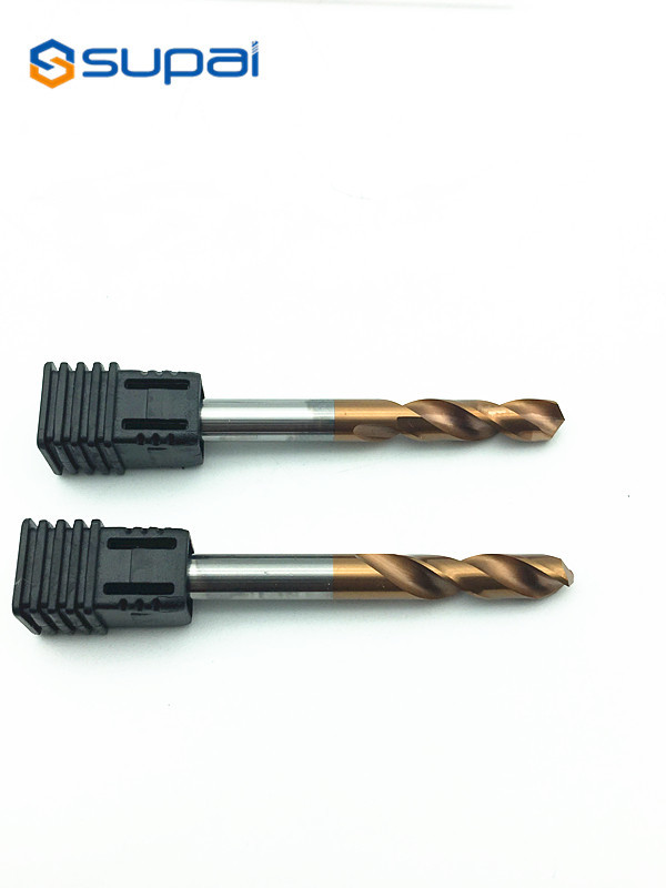 120mm Self Centering Drill Bit Tungsten Carbide HRC 45 55 60 65