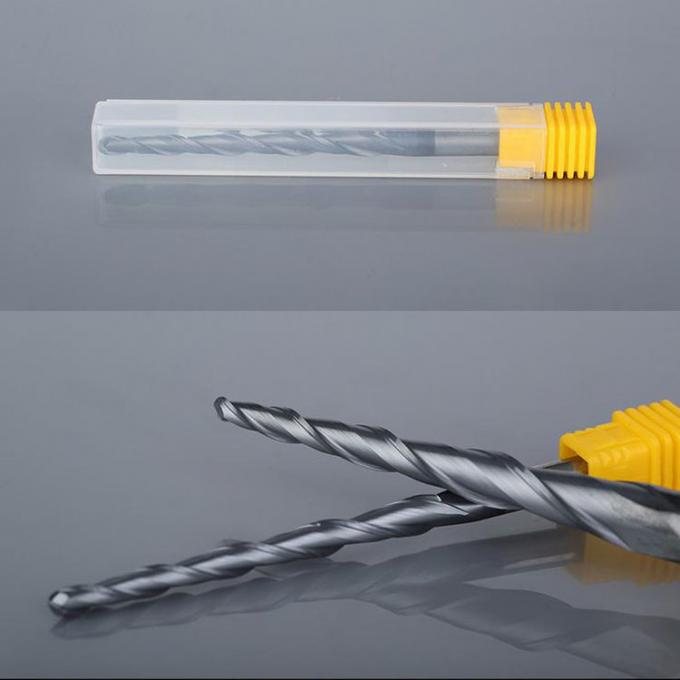 45 Degree Tapered End Mills Customized Length Eco Friendly Feature