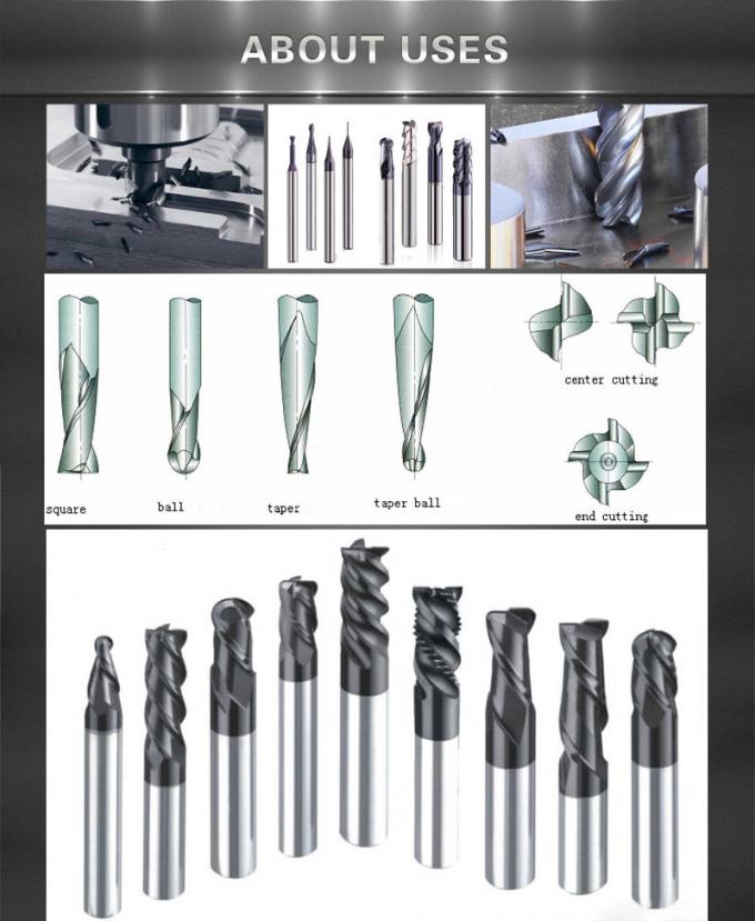 Grinding Cutters Solid Carbide Rod YG8 YG11 Alloy Coating Tungsten