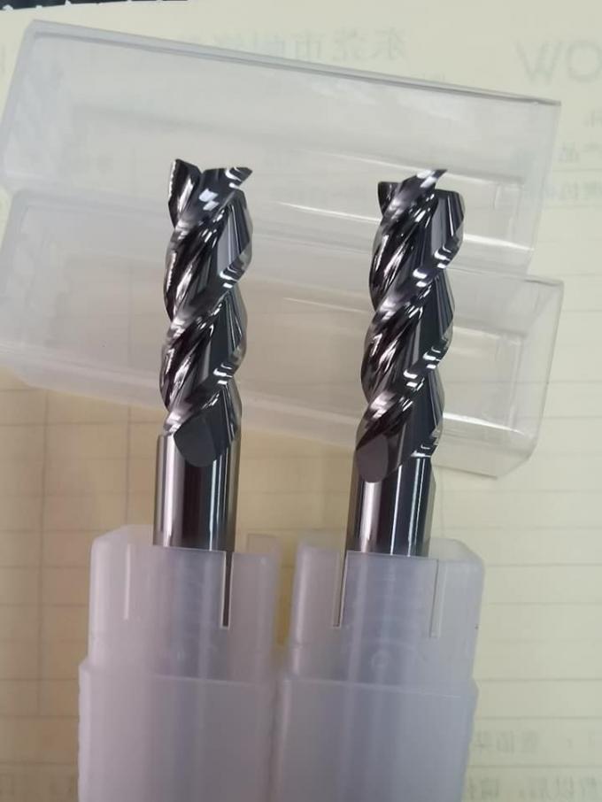 High Polished End Mills For Aluminum Milling Tools 3Flutes Router Bits
