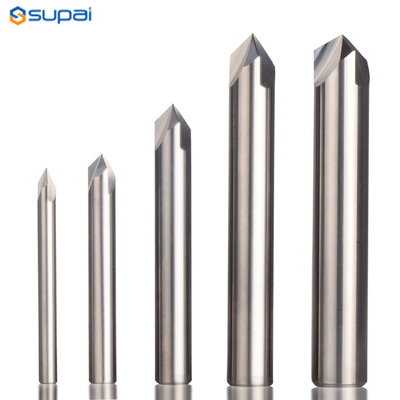 Straight Shank Carbide End Mill 90 Degree For Deburring And Chamfrering