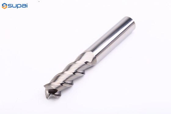 Carbide End Mill for Aluminum Cutting Tools 3Flute DLC Coating Available CNC Machining