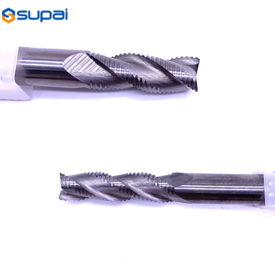 12mm Shank Roughing End Mill with TiAlN Coating and 4 Cutting Edges