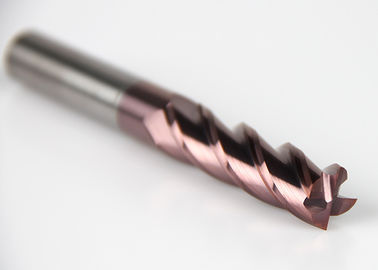 Long Size Square End Mill High Precision For Steel Cast Iron Aluminum Alloy