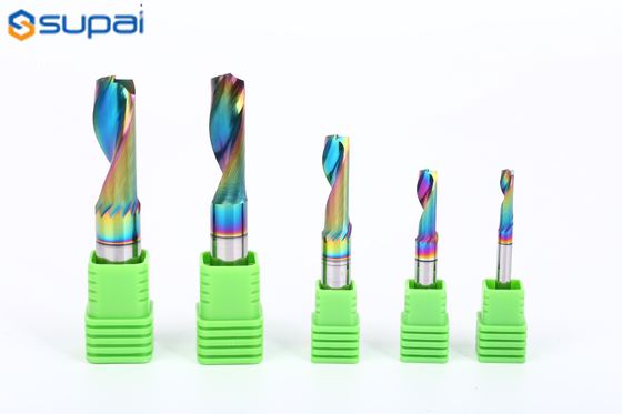 Square End Aluminum End Mill 35° Helix Angle Center Cutting