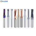 Milling Cutter Nano Coating Tungsten Steel Cutting Tools Cnc Maching  End Mills