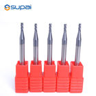 Solid Carbide Tapered End Mills Long Working Lifespan Eco - Friendly