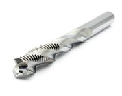 Solid Carbide End Mills For Stainless Steel / HRC45 Rough Cut End Mill With Tialn Coated
