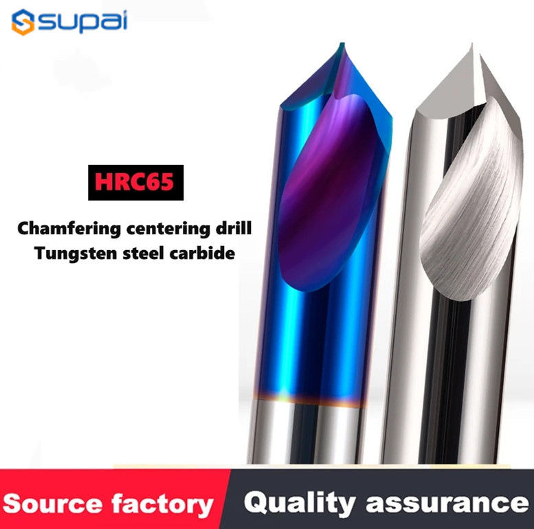 Tungsten Carbide Spot Drill Bits Center Bit Carbide End Mill CNC Router Bit Milling Cutter