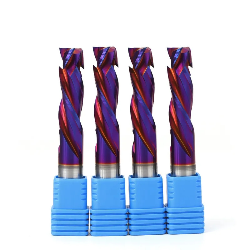 High Speed Cutting Custom End Mills for CNC Machines Suitable for Woodworking