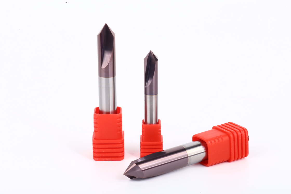 3-6mm Shank Chamfer End Mill for 0.5-2.0mm Radius Chamfering