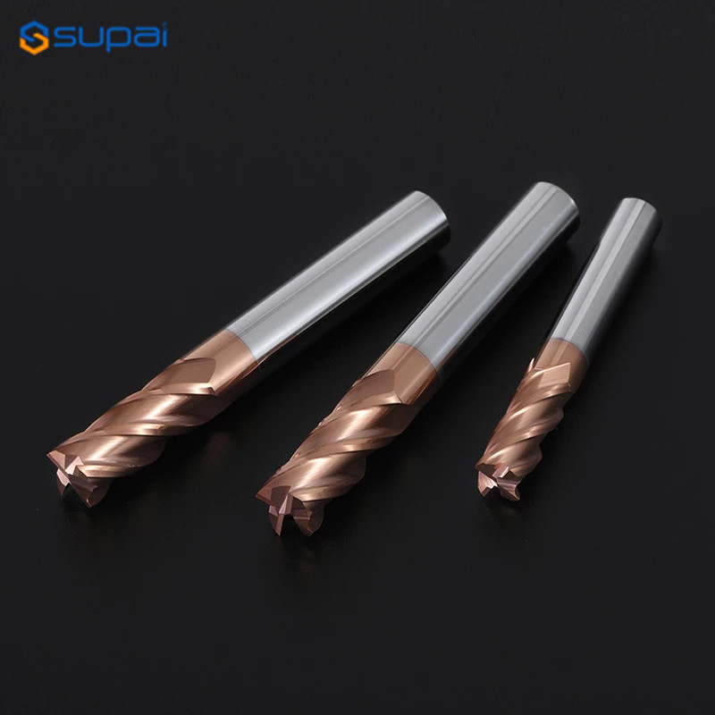 Square End Mill 3/4 Inch 4 Flute HRC50