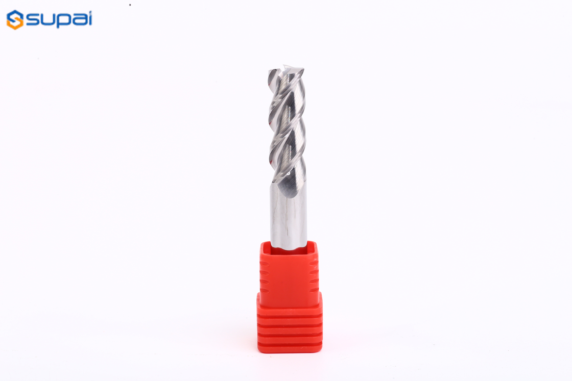 Supal 1/4 Inch Diameter Aluminum End Mill With Center Cutting Capability