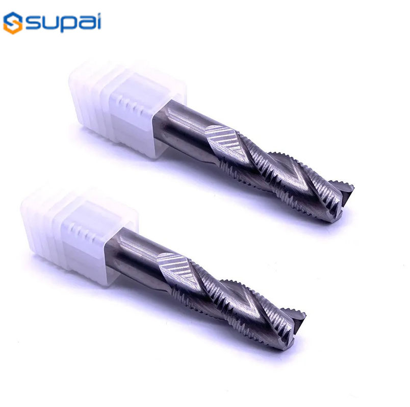 TiAlN Coating End Mills For Hardened Steel with 30° Helix Angle