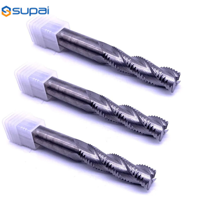 TiAlN Coating End Mills For Hardened Steel with 30° Helix Angle