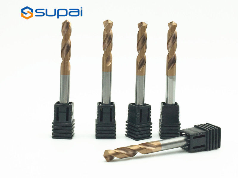 120mm Self Centering Drill Bit Tungsten Carbide HRC 45 55 60 65