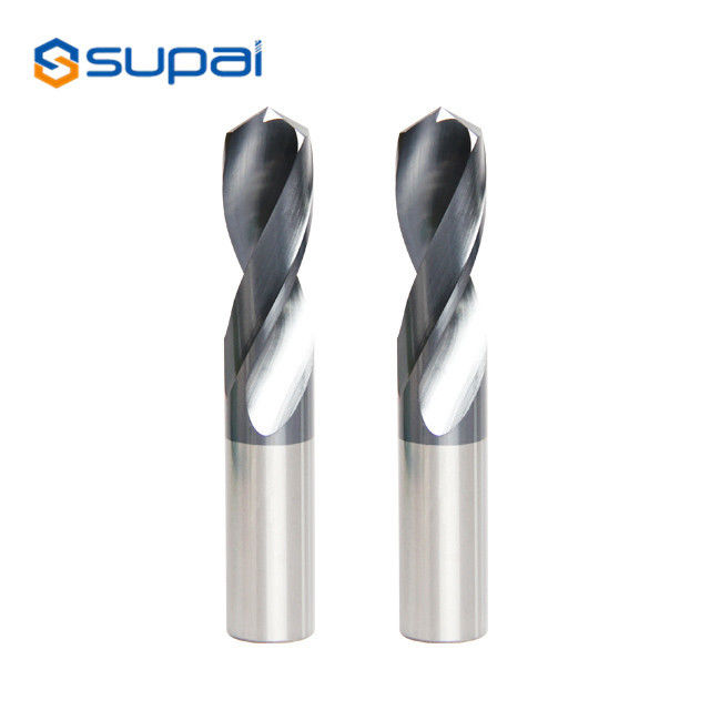 HRC 45-65 0.1mm Solid Carbide End Mill For Wood Aluminum Steel Stainless Steel