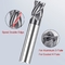 Short Edged 4 Flute End Mill CNC Machining Solid Carbide Milling Cutter For Metal