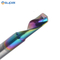 3.175 4 6 8mm CNC Single Flute Solid Tungsten Carbide Alloy End Mill, DLC Coating Milling Cutter for Aluminium