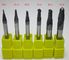 Tungsten Carbide Ball Nose End Mill Set / CNC Machine Milling Cutter For Metalworking