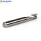 Single Flute Carbide End Mill Custom Diameter For Acrylic Cutting Tool OEM