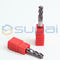 Milling Solid Tungsten Carbide Roughing End Mill Cutter With Rougher Corrugated Edge