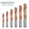 Tungsten Steel 2 Flute Drillbits  Cutting Tools With Coating For CNC Processing
