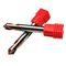 Tungsten Steel 2 Flute Drillbits  Cutting Tools With Coating For CNC Processing
