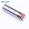 CNC Carbide 3 Flute Chamfer Milling Cutter For Steel 8X90 Degree