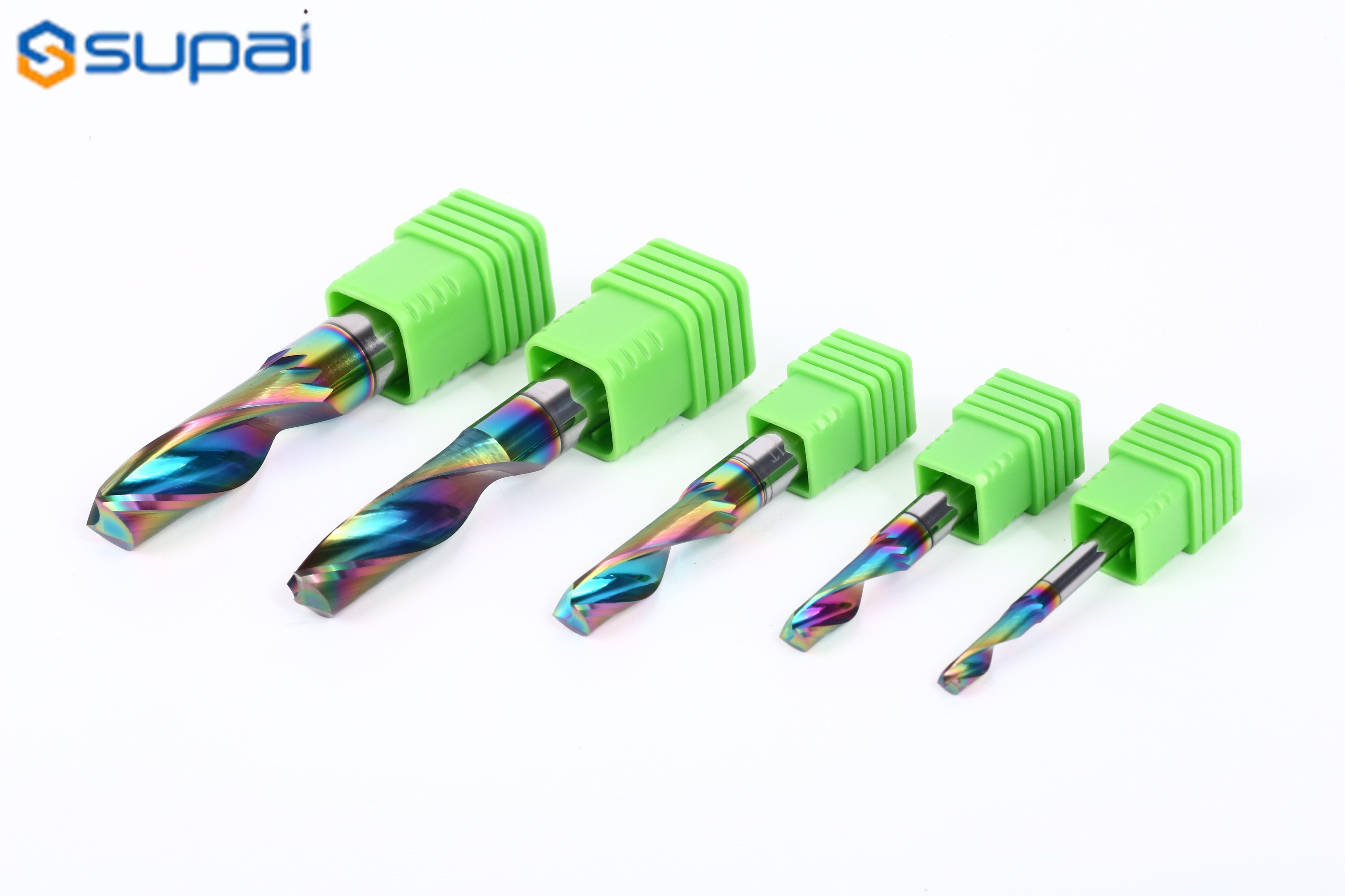 Square End Aluminum End Mill 35° Helix Angle Center Cutting