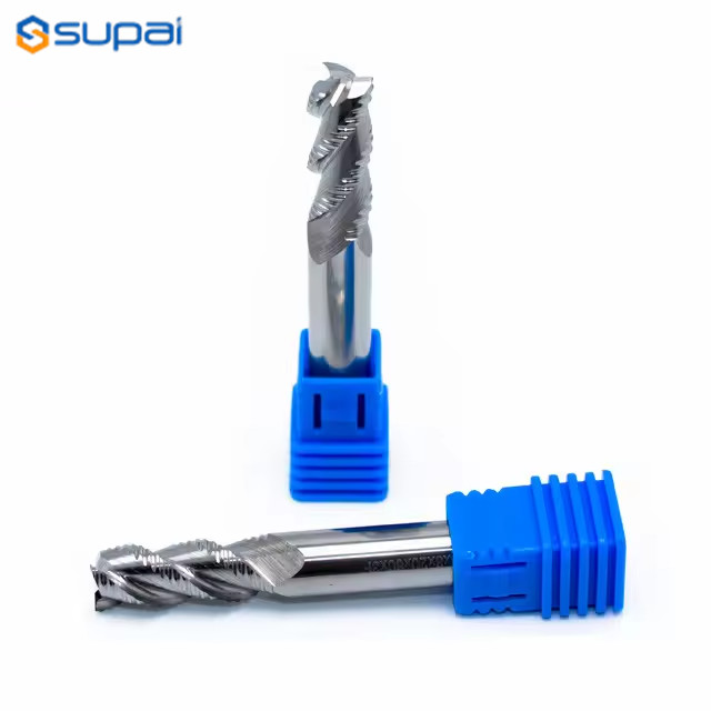 2-1/2 Inch Overall Length Aluminum End Mill With 35°-45° Helix Angle ...