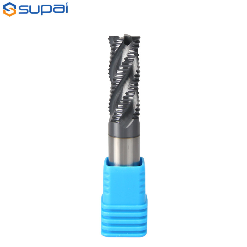 Wood Cutting Tool Roughing End Mill HRC55 TiAlN Coating High Wear Resistance